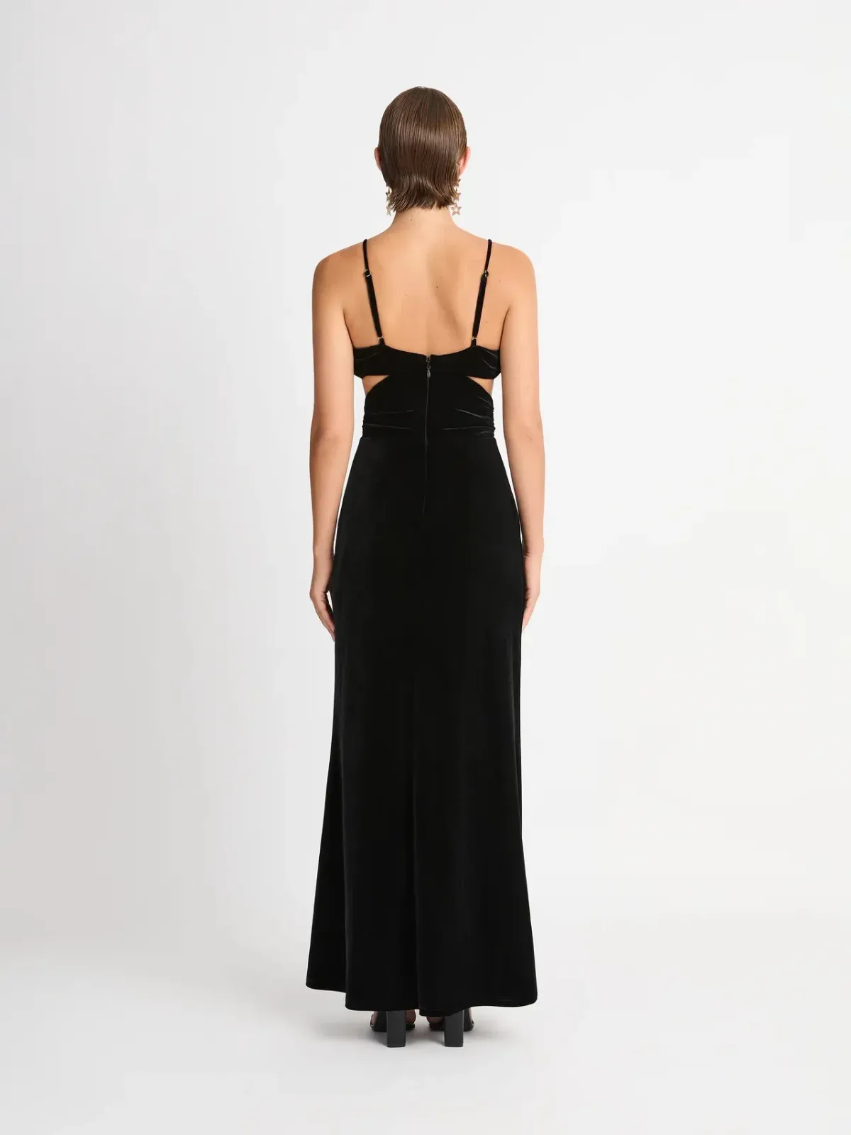 Sheike Phantom Dress Black Size 8 - Image 3
