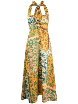 Alemais Archie Halter Dress Multi Size AU 6 for rent on The Volte - image 4