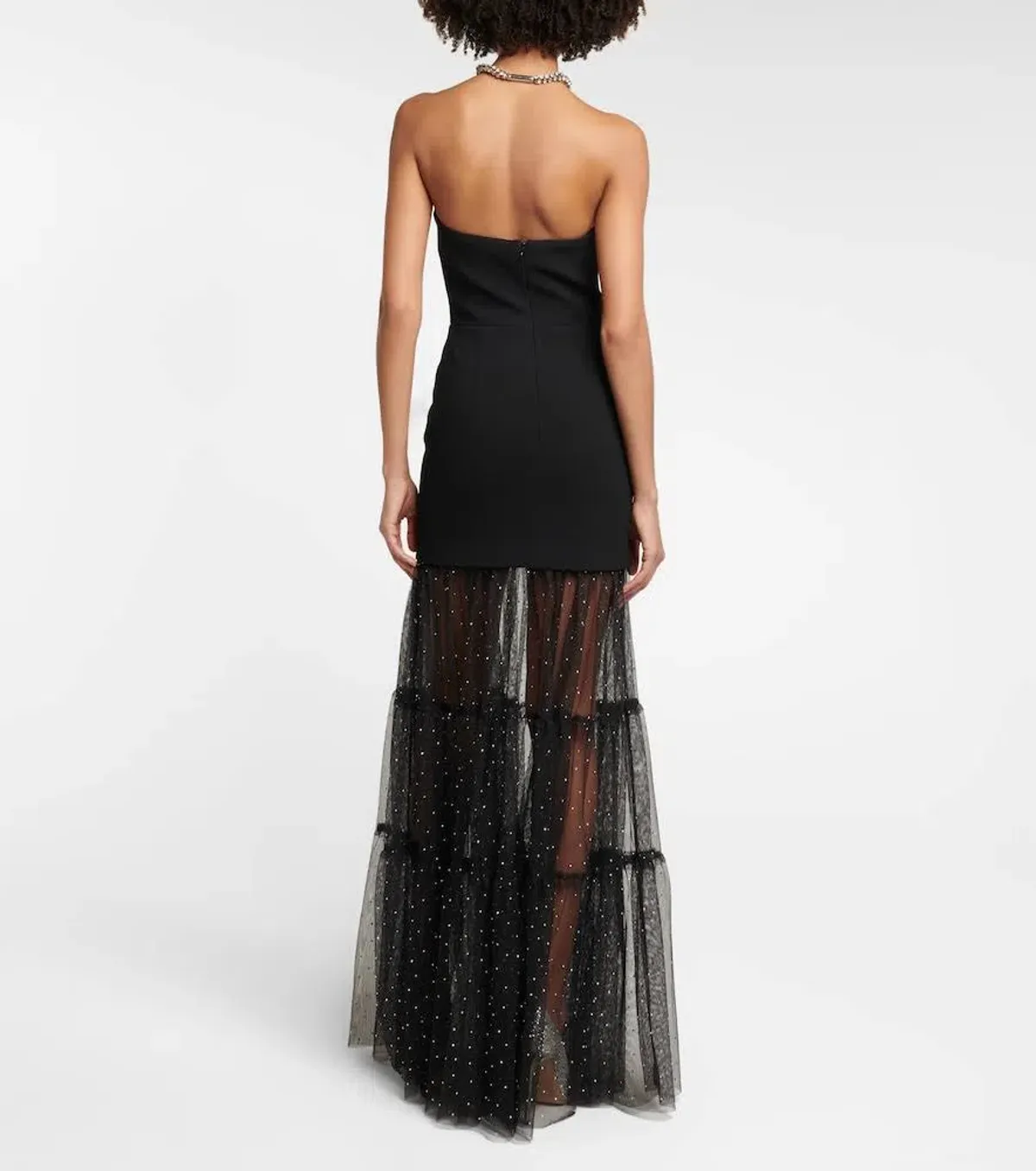 Rebecca Vallance Alyssa Strapless Gown Black Size 12 - Image 2