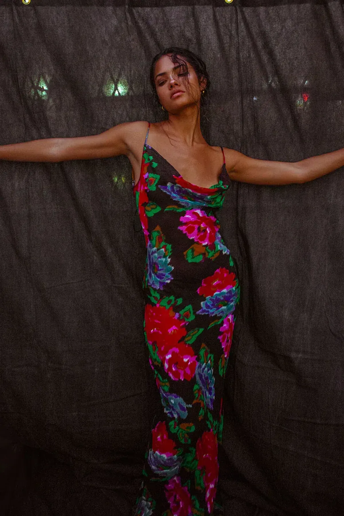 Rat & Boa Maxi Casablanca Dress Floral Size XS / Au 6 - Image 2