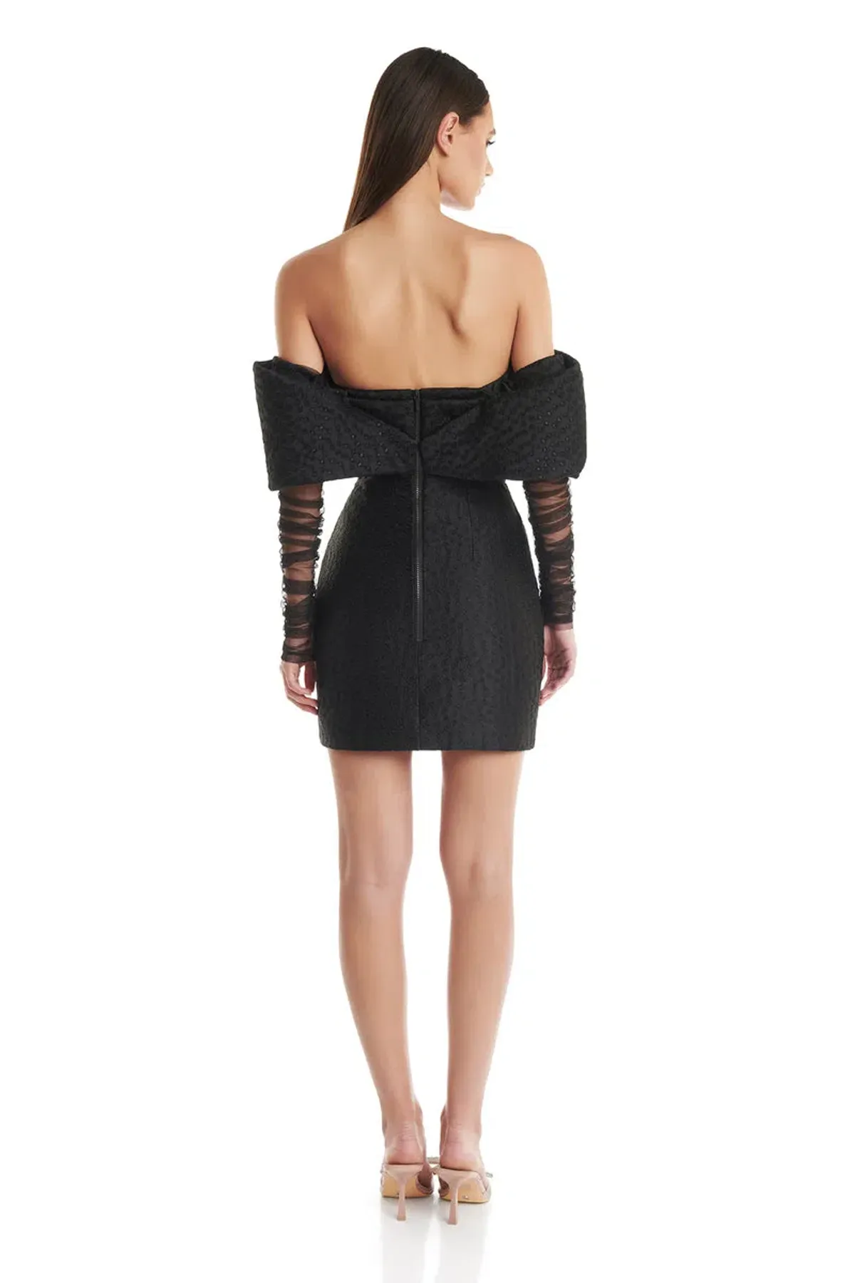 Eliya The Label Oscar Dress Black Size 10 - Image 4