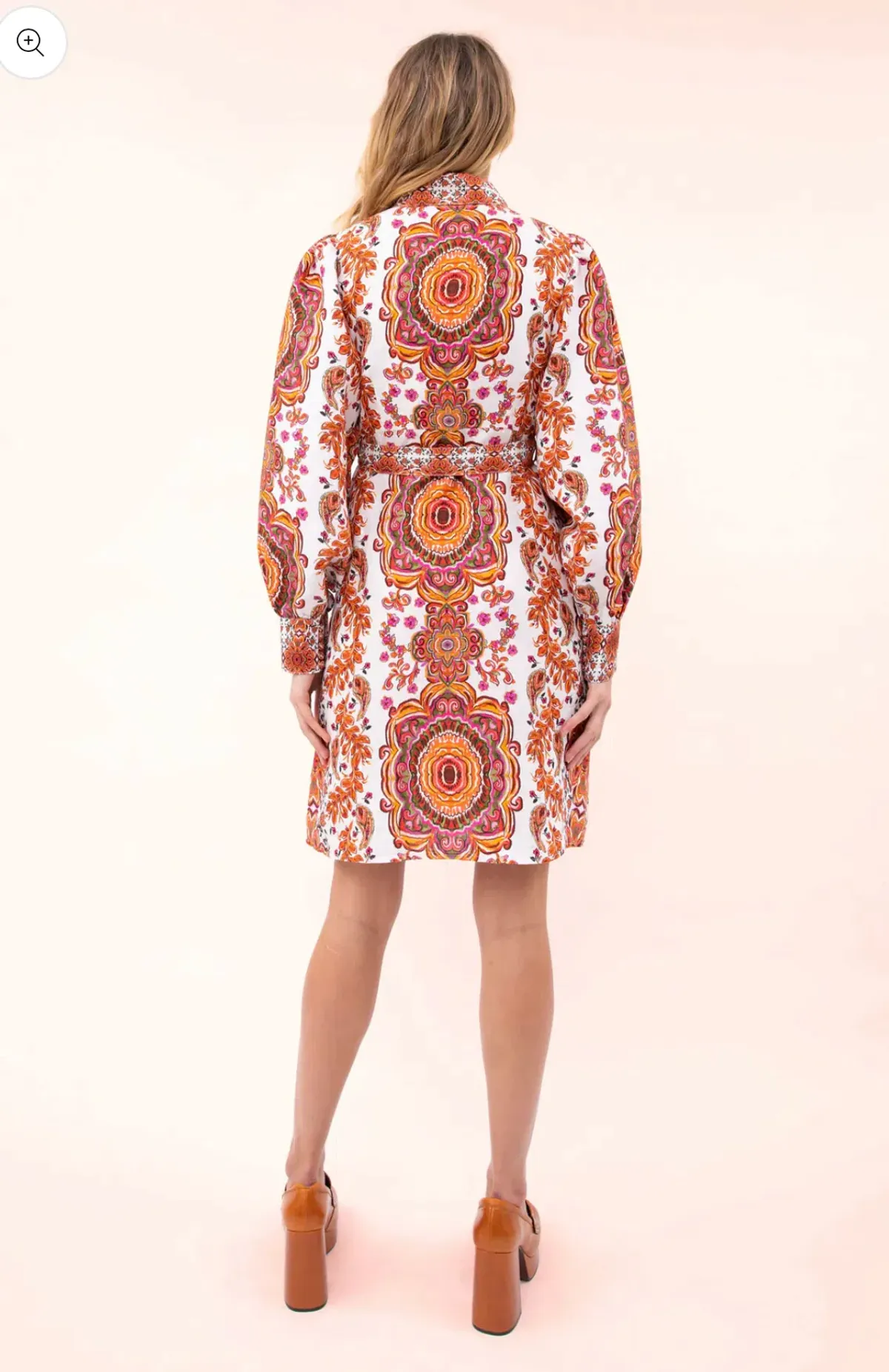Kachel Dominique Mini Dress Print Size 10 - Image 2