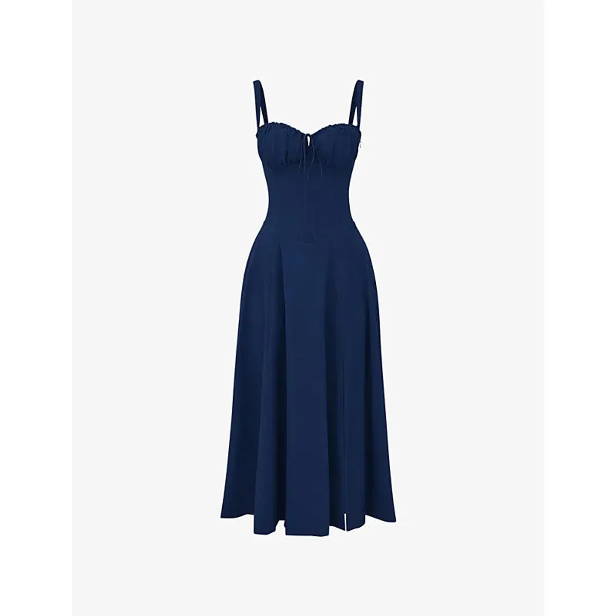 House of CB Carmen Dress Navy Size 14 - Image 5