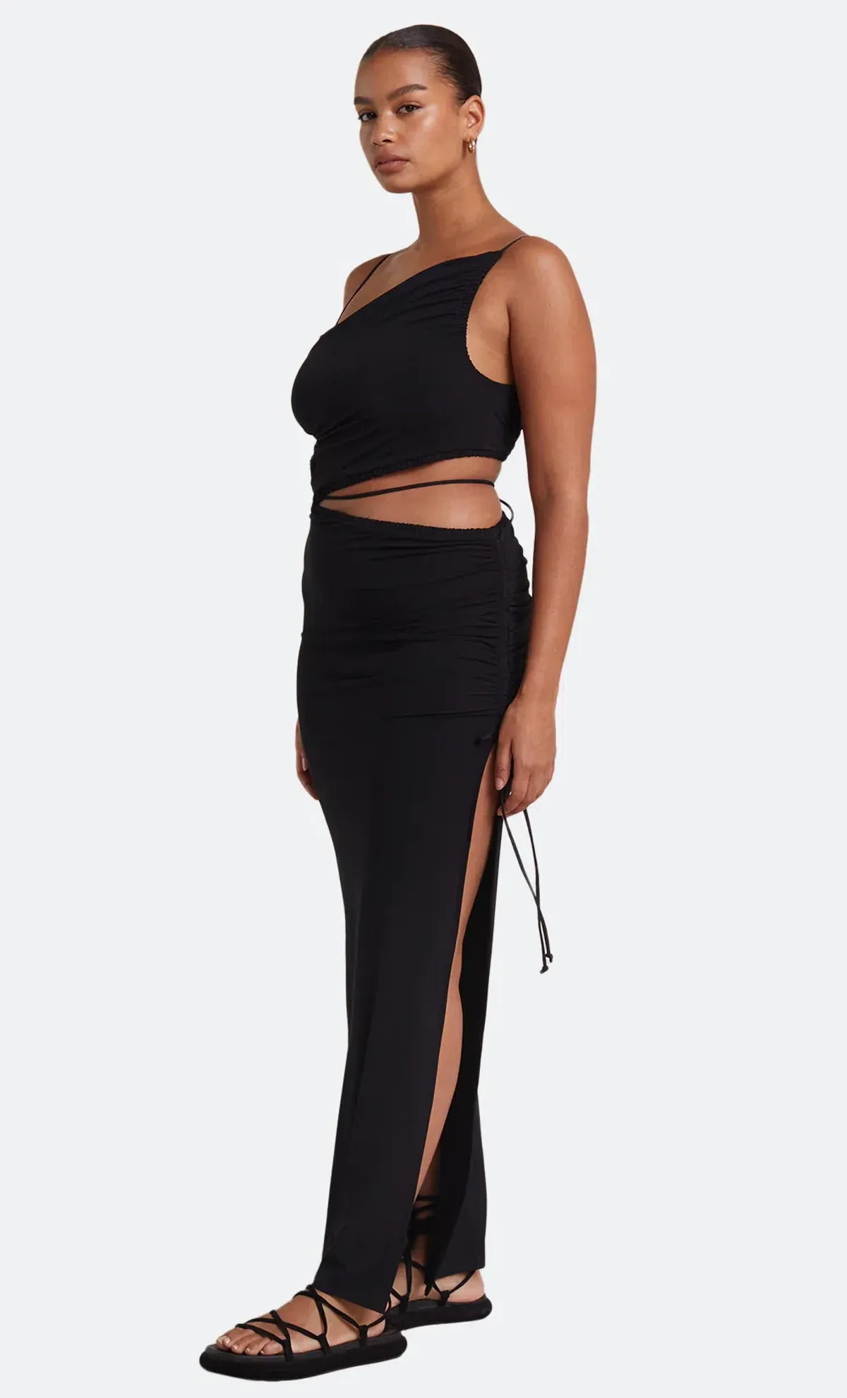 Bec and Bridge Dilkon Maxi Dress Black Size 6 - Image 5