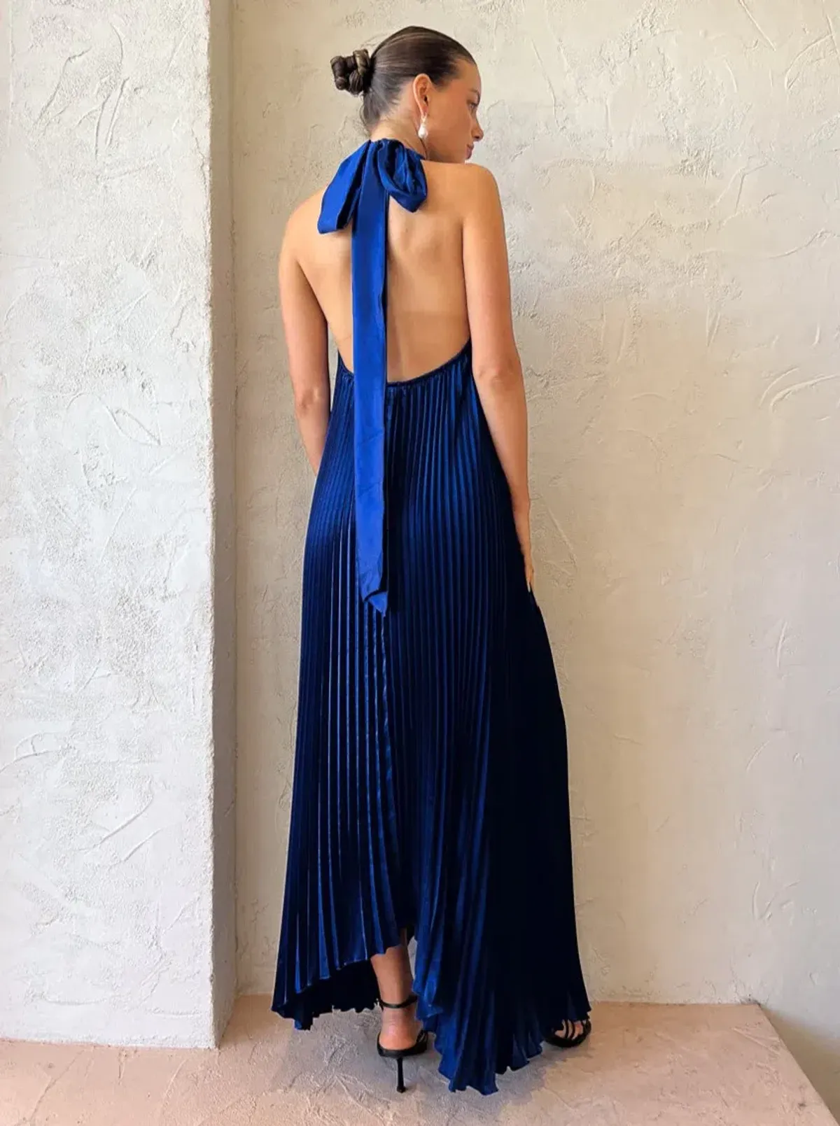 L'Idee Opera Gown in Regal Blue Size 10 / M - Image 3