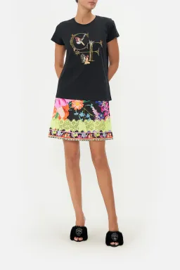 Camilla Slim Fit Round Neck T-Shirt To Catch A Spider Size XL / Au 16 for rent on The Volte - image 1