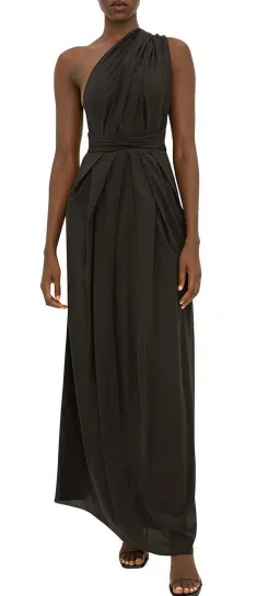 Bianca Spender Black Silk CDC Ascendant Gown Black Size 8 for rent on The Volte - image 3