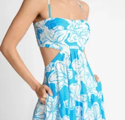 Sheike Tropic Breeze Maxi Dress Blue Size 10 for rent on The Volte - image 2