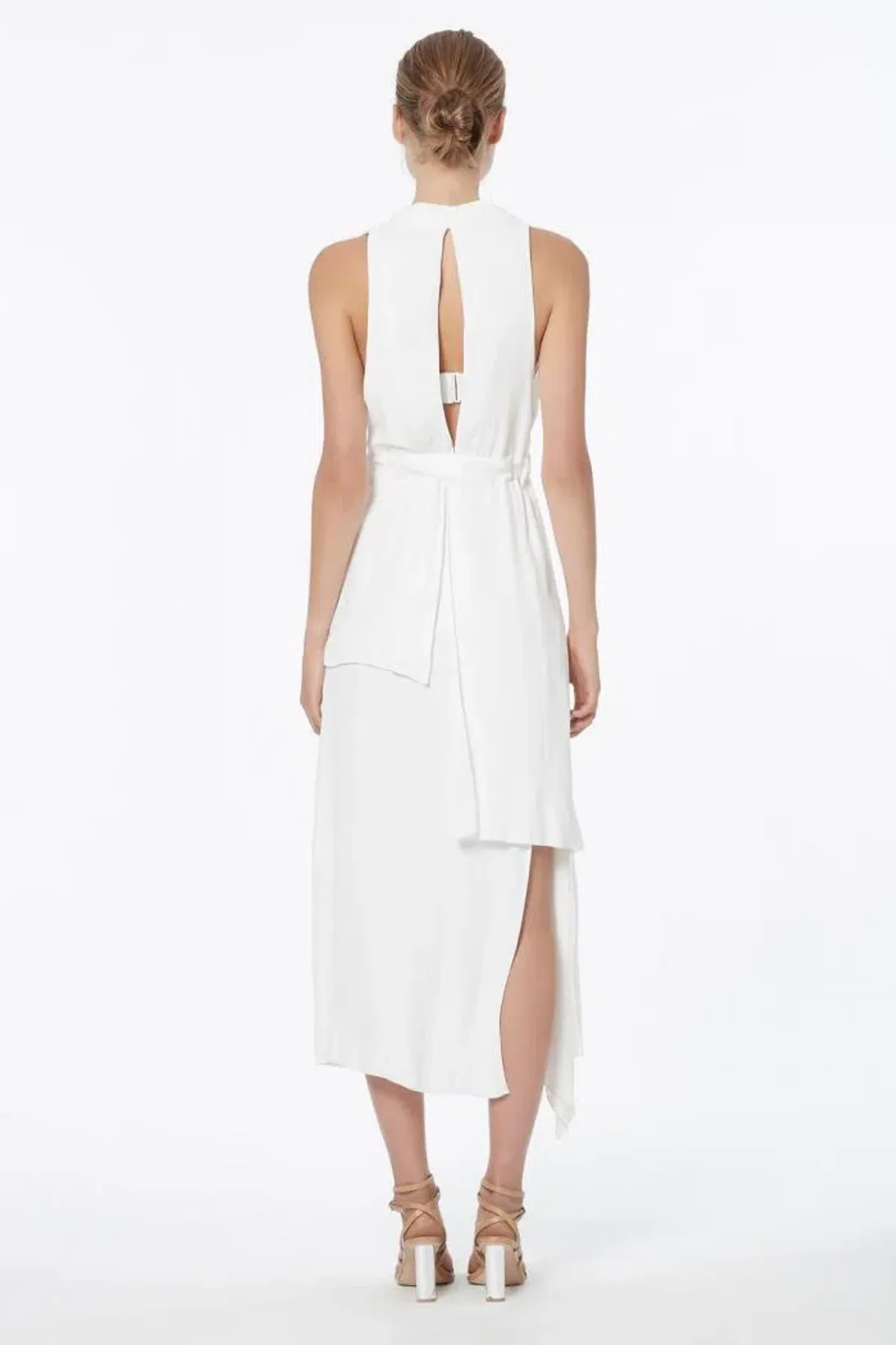 Manning Cartell New Order White Dress Size 8 - Image 4