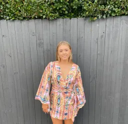 Coco Willow Kenya Aztex Dress Multi Print Size 8 for rent on The Volte - image 3