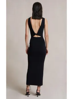 Bec & Bridge Sorbet Summer Midi Dress Black Size AU 8 for rent on The Volte - image 4