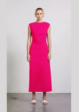 Wynn Hamlyn Monica Dress Hot Pink Size 6 for rent on The Volte - image 1