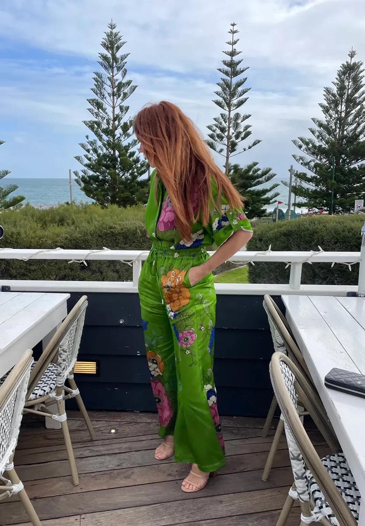 Alemais Olivia Shirt and Pant Set Floral Size 10 - Image 1