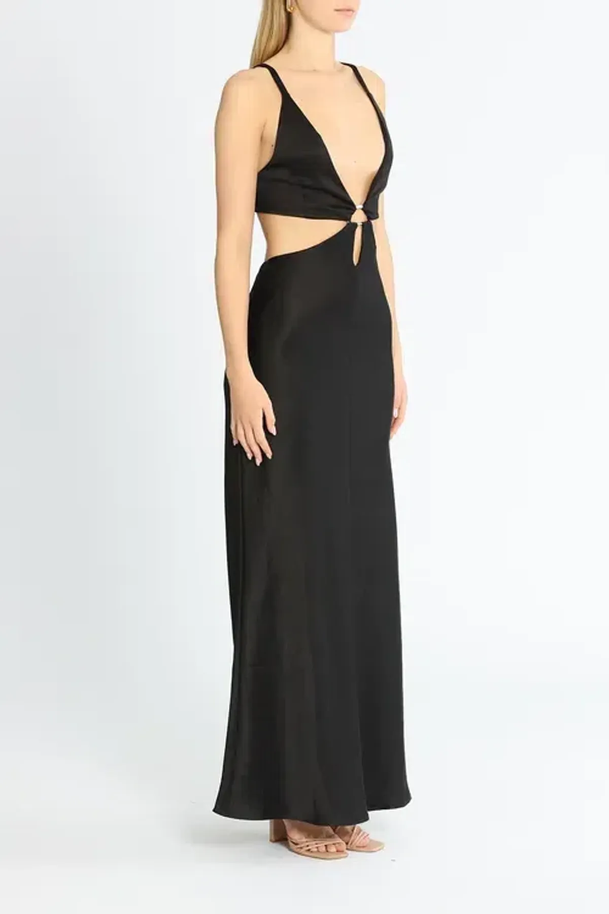 Bec & Bridge Felix Maxi Dress Black Size 8 - Image 2