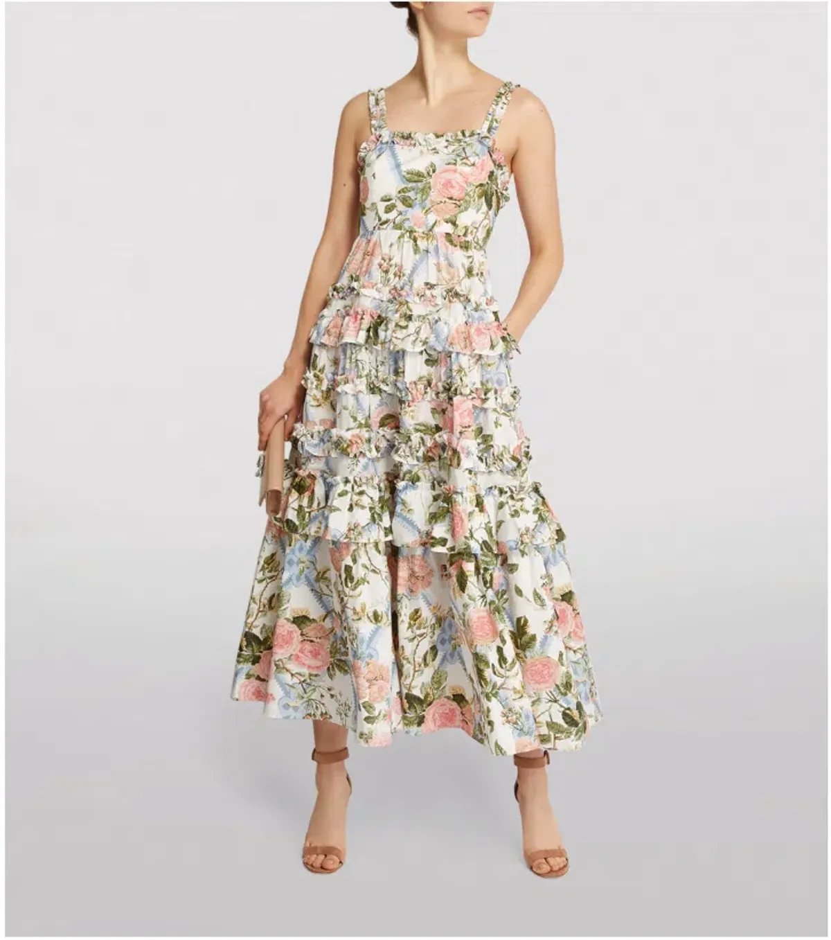 Needle & Thread | Floral Hettie Gown | Floral | Size 10 - Image 1