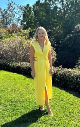 Acler Shefford Dress Yellow Size 8 for rent on The Volte - image 2