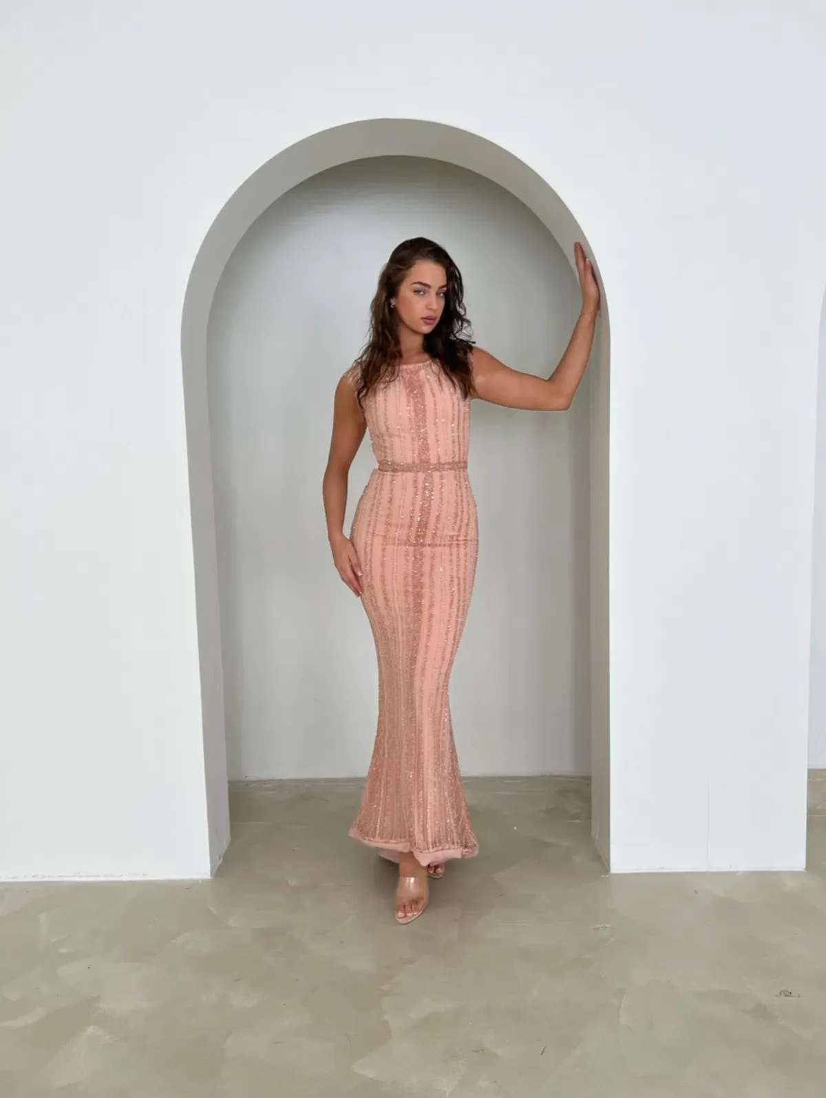 Fatima K Custom Gown Size 6 - Image 1