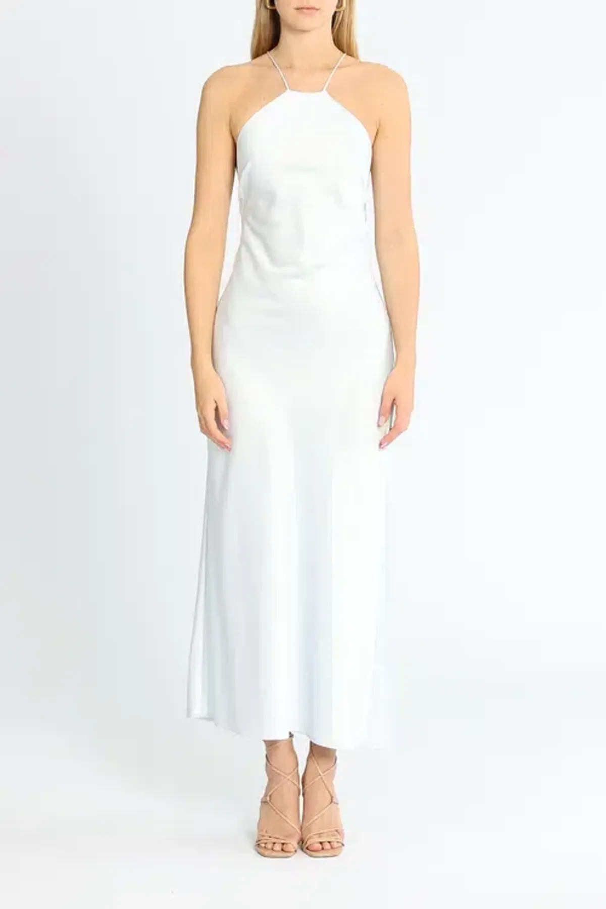 Significant Other Vienna Midi Dress Blue Size 12 - Image 1