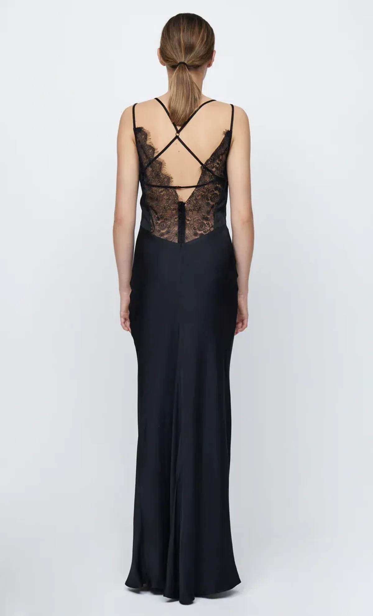 Bec & Bridge Lucille Lace Maxi Dress Black Size 12 - Image 2