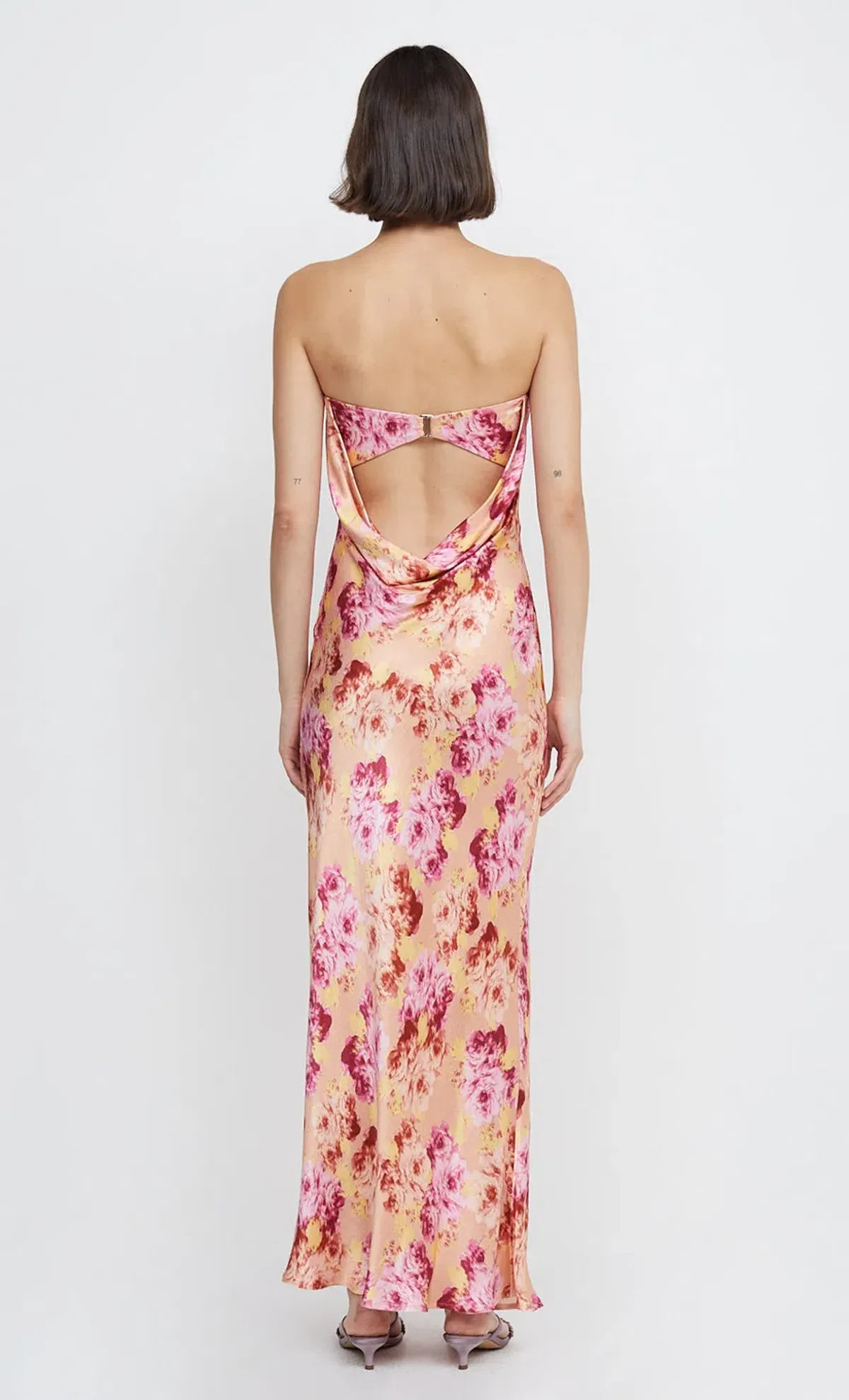 Bec & Bridge Moon Dance Strapless Dress Belle Floral Size 6 - Image 3