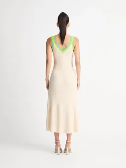 Sheike Elevation Knit Dress Ecru Size S / AU 8 for rent on The Volte - image 3