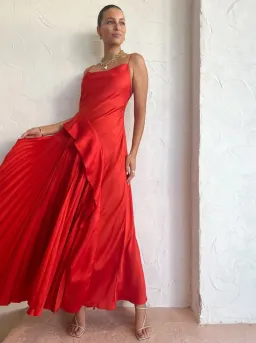 Acler OSullivan Dress in Scarlet Size 10 for rent on The Volte - image 1
