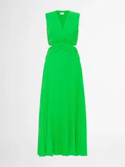 Sheike Marilyn Pleat Dress Green Size 12  for rent on The Volte - image 3