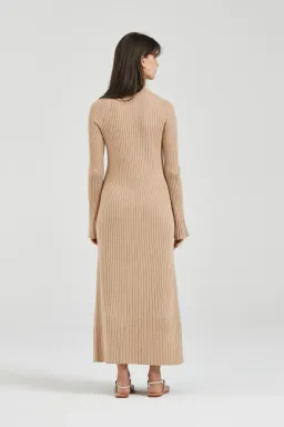 Friends With Frank The Thea Cleo Dress Caramel Size S / AU 8 for rent on The Volte - image 3