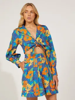 Alice McCall Giselle Top & Shorts Set Mazarine Size 6 for rent on The Volte - image 4