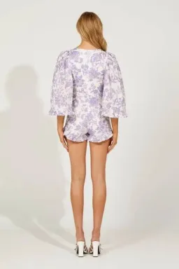 Alice McCall Mary Anne Playsuit Iris Size 6 for rent on The Volte - image 2