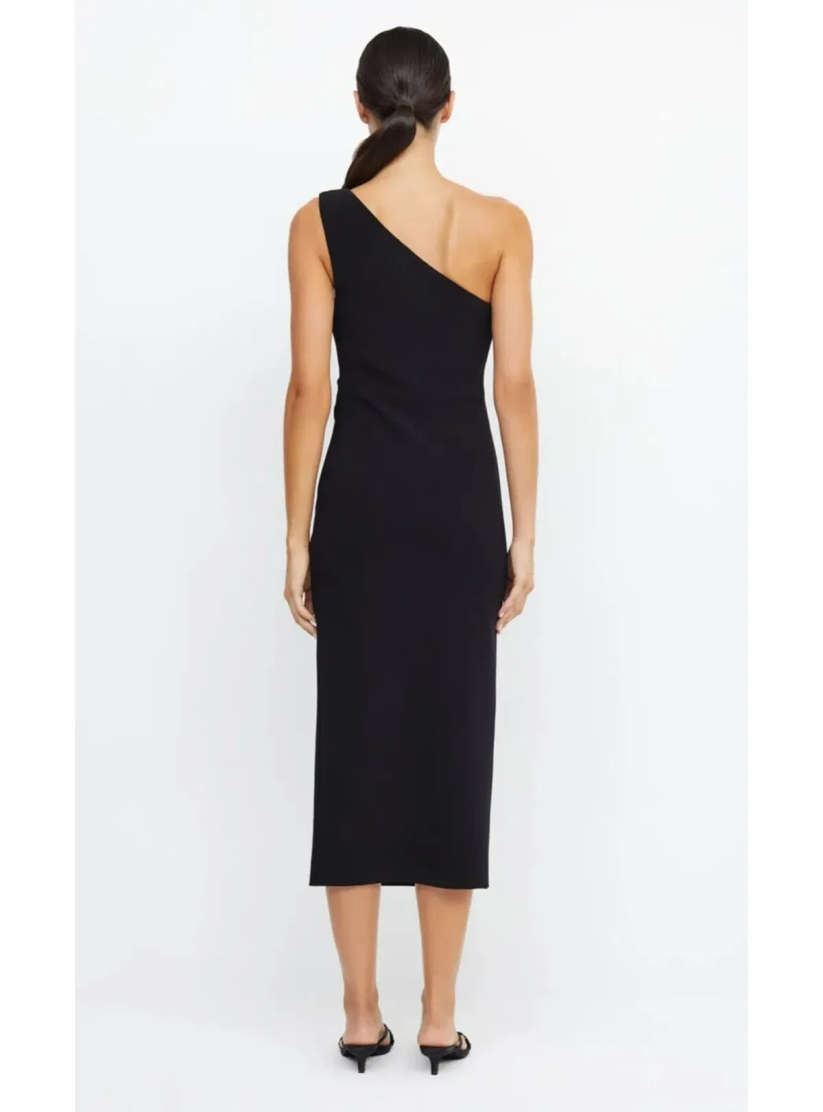 Bec & Bridge Be Mine Asym Dress Black Size AU 6 - Image 3