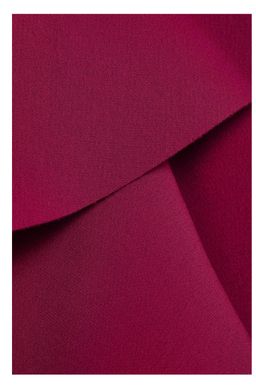 Cinq a Sept Kimberlin Ruffled Brushed Crepe Mini Dress Magenta Size 10 for rent on The Volte - image 4