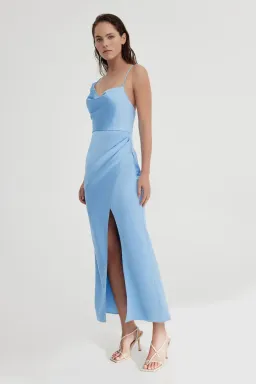 Significant Other Aria Dress Blue Size 8 for rent on The Volte - image 4