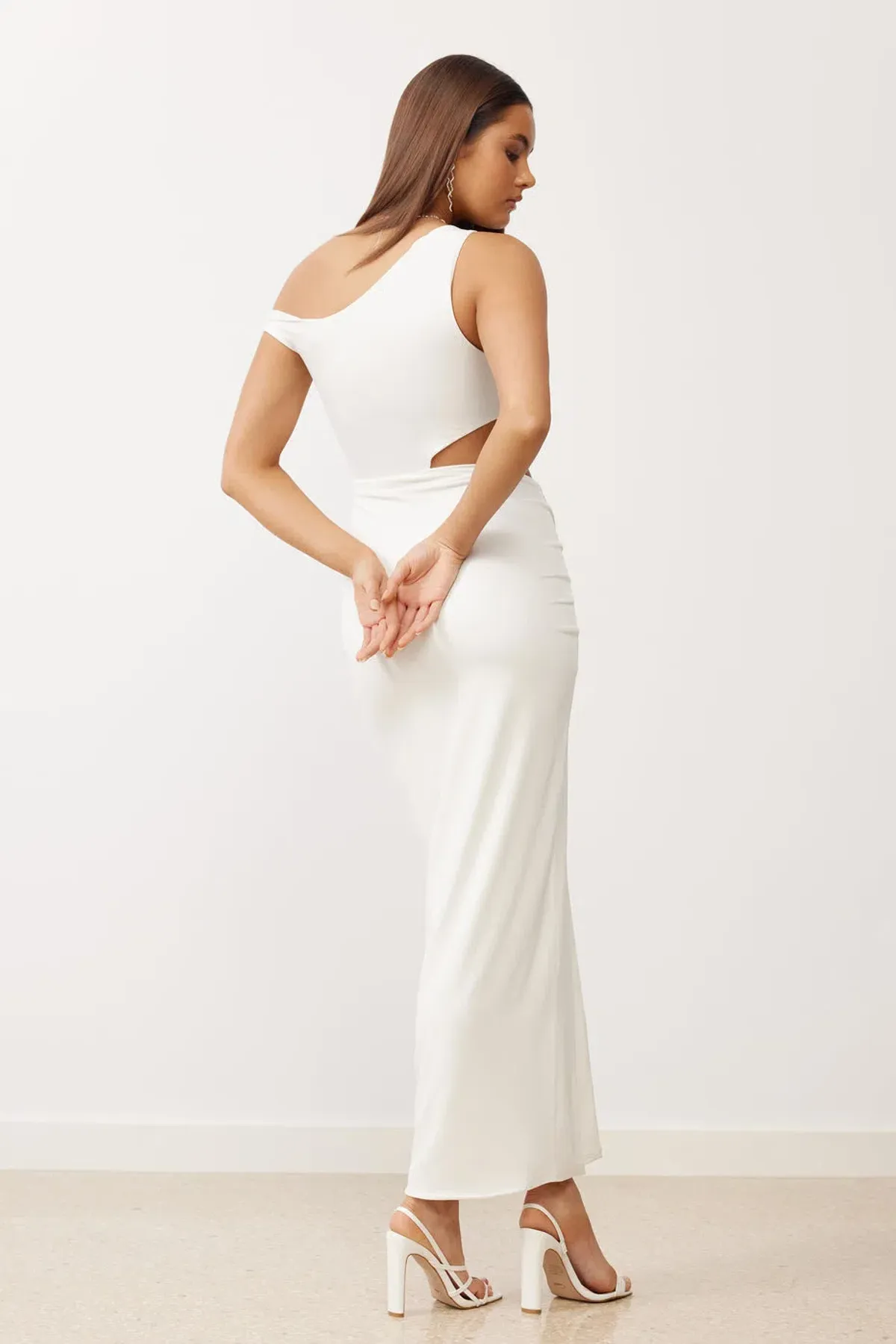 Lexi Mist Dress in White Size 8 - Image 3