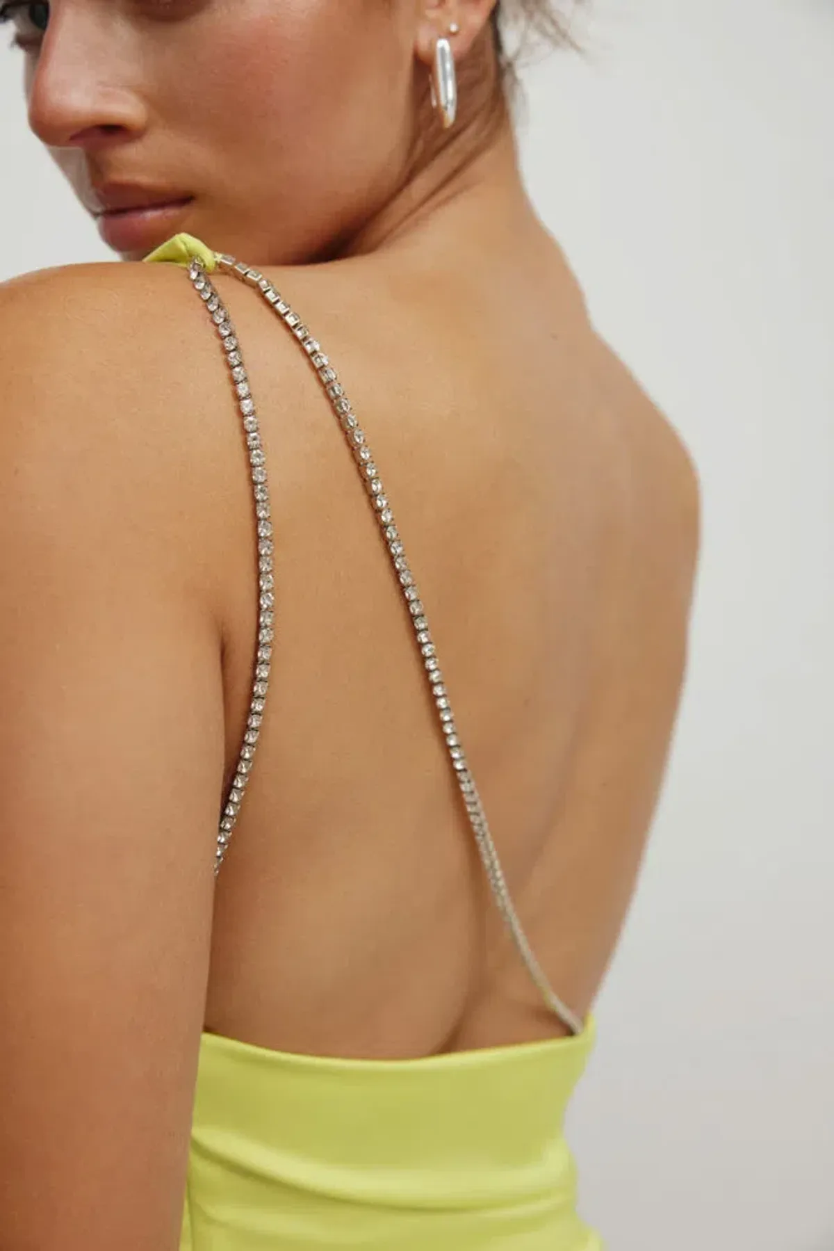 Lexi Samira Dress in Mojito Diamante Strap Size 10 - Image 2