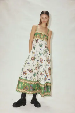 Alemais Birdie Sundress Print Size 10 for rent on The Volte - image 2