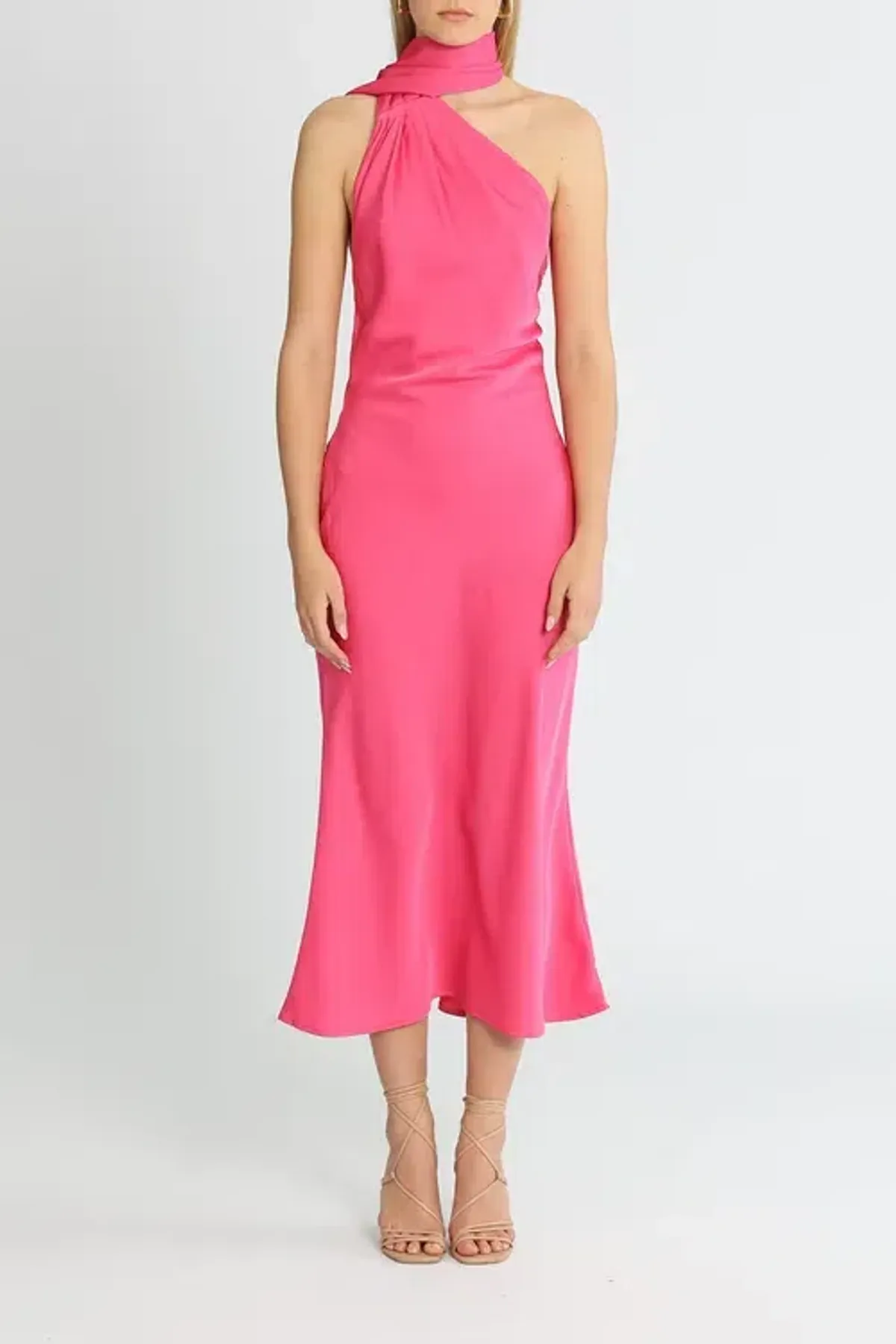 MISHA Vivica Dress Fuschia Pink Size 10 - Image 1