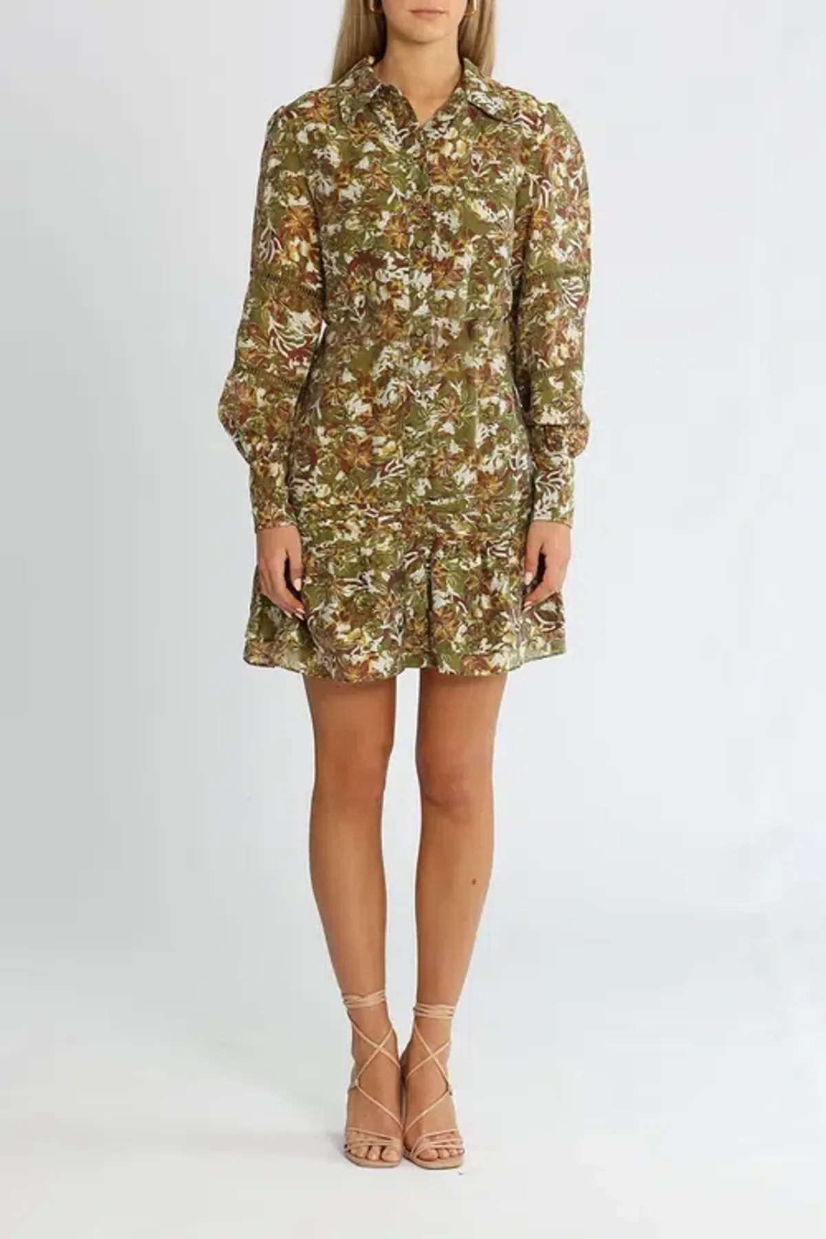 Ministry of Style Floral In Disguise Mini Dress Multi Print Size AU 14 - Image 1