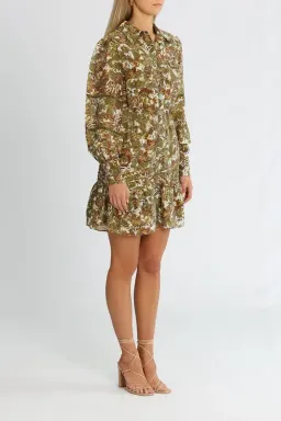 Ministry of Style Floral In Disguise Mini Dress Multi Print Size AU 16 for rent on The Volte - image 2