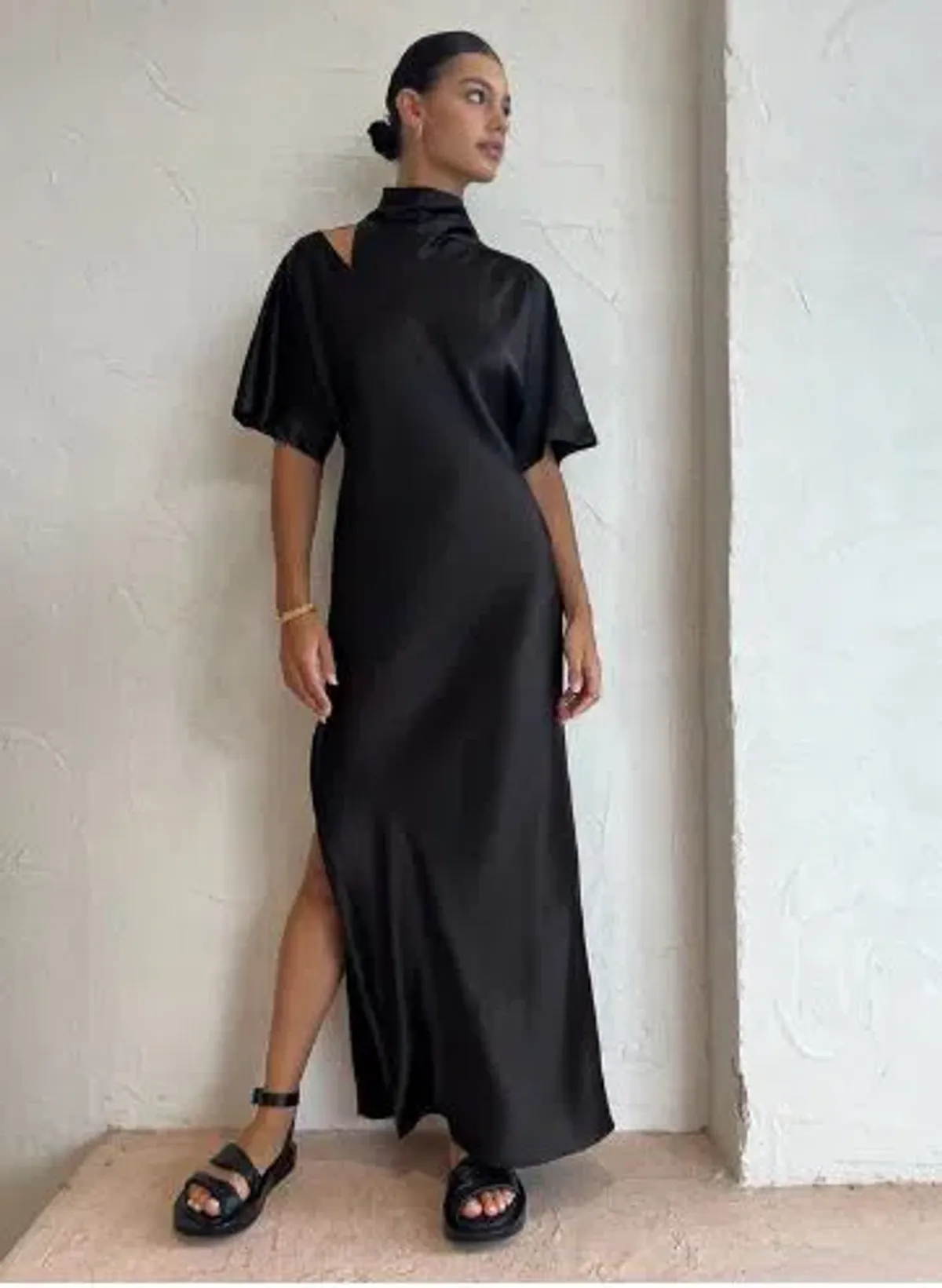 Camilla and Marc Sorrell Maxi Dress Chocolate Size 14 - Image 5