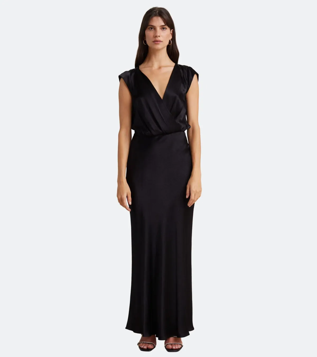 Bec & Bridge Moon Dance Maxi Dress Black Size 10 - Image 1