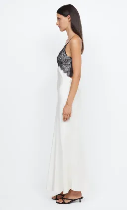 Bec & Bridge Emery Lace Maxi Dress White/Black Size 6 for rent on The Volte - image 4