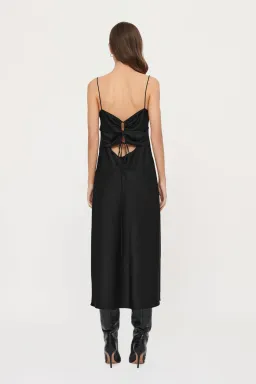 Clea Estelle Slip Dress Black Black Size 10 for rent on The Volte - image 2