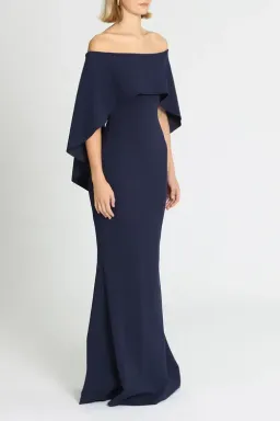 Pasduchas Composure Gown Anchor Blue Navy Size 18 for rent on The Volte - image 2
