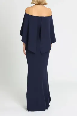 Pasduchas Composure Gown Anchor Blue Navy Size 18 for rent on The Volte - image 3