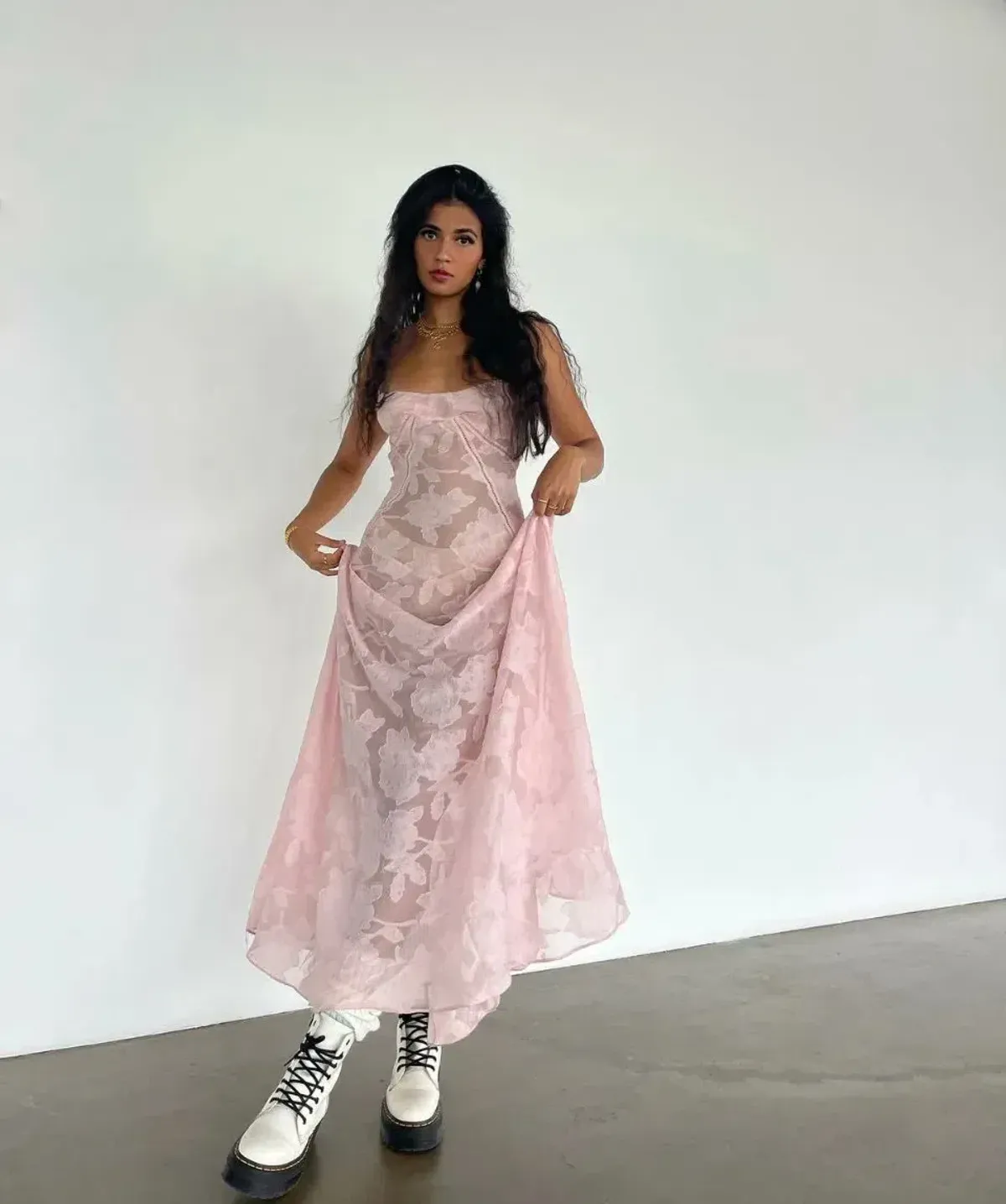 House of CB Seren Dress Pink Size 8 - Image 10