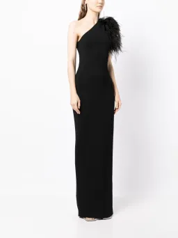 Rachel Gilbert Elcie Gown Black Size M / AU 10 for rent on The Volte - image 1
