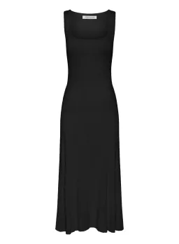 Anna Quan Dido Rib Knit Midi Dress Black Size 8 for rent on The Volte - image 12
