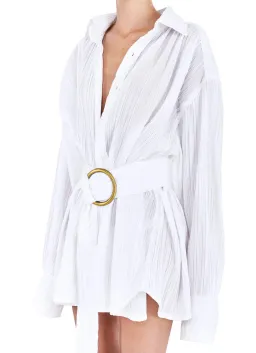 Bamba Titan Shirt Dress Canvas Size XS/S AU 6/8 for rent on The Volte - image 3