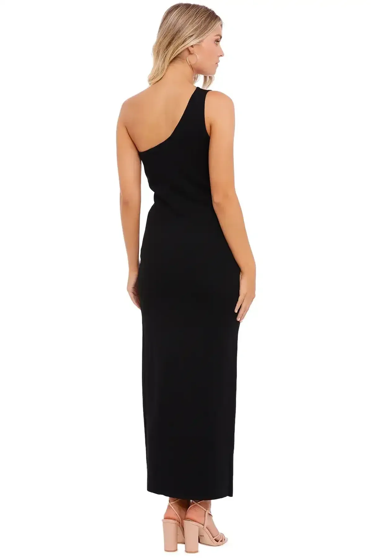 By Johnny One Shoulder Grace Dress Black Size 14 - Image 2